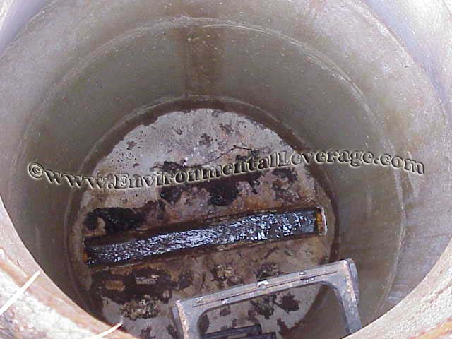 manhole wil grease Papermill wastewater troubleshooting